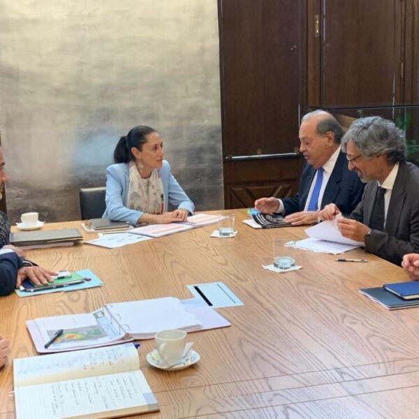 Busca Sheinbaum que Carso e ICA paguen daños y reparación de L12