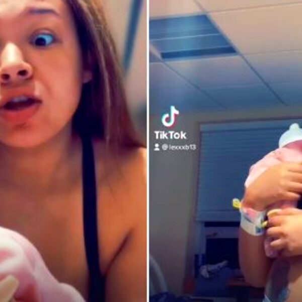 Mujer es tundida en redes al subir videos a TikTok con su bebé que presuntamente nació muerta