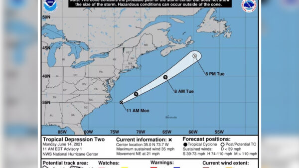 Nace la segunda depresión tropical de la temporada