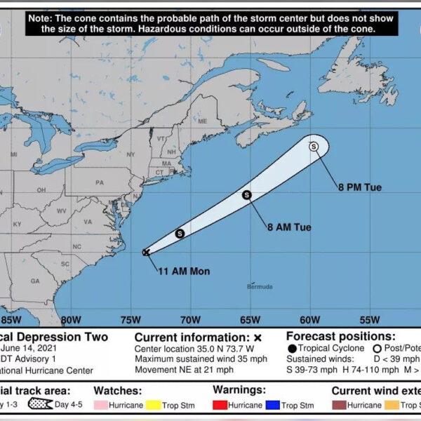 Nace la segunda depresión tropical de la temporada