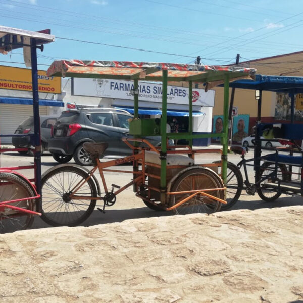 Con fin de campañas, termina bonanza de tricicleros de Kantunilkín 