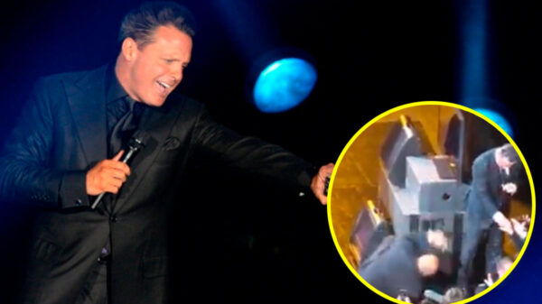 VIDEO: Guardaespaldas opaca a Luis Miguel durante concierto