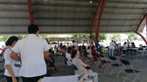 Registra baja afluencia la jornada de vacunación en Cancún