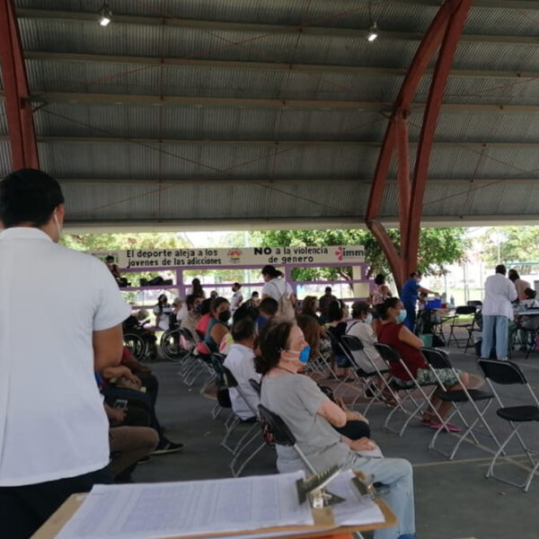 Registra baja afluencia la jornada de vacunación en Cancún