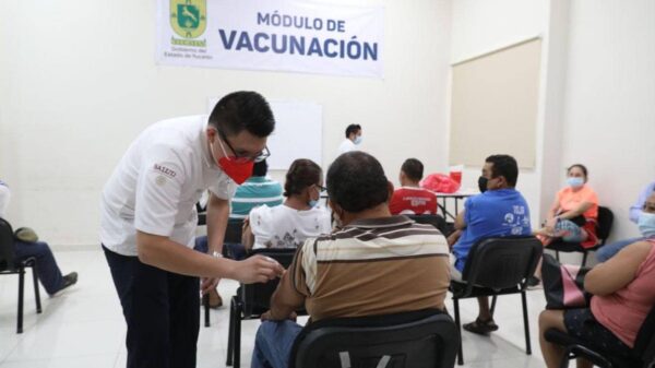 Este martes, personas de 50 a 59 años de Mérida recibirán 2da dosis contra el covid