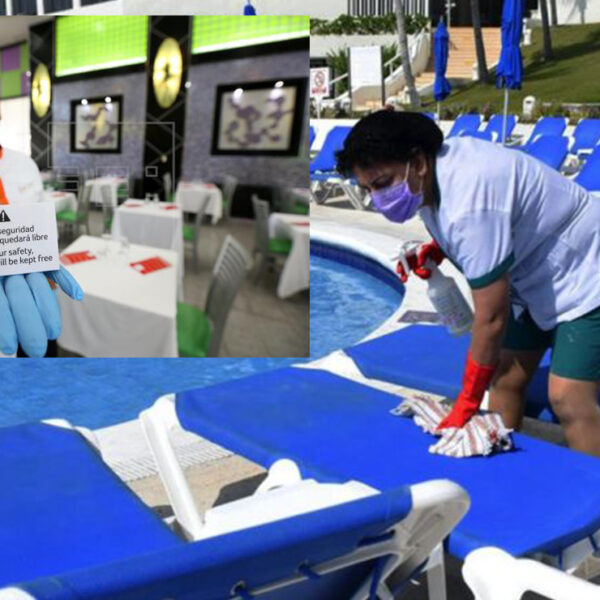 Celebran hoteleros de Quintana Roo vacunación covid-19 a sector turístico