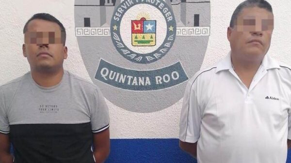 Caen dos pistoleros en la zona costera de Tulum.