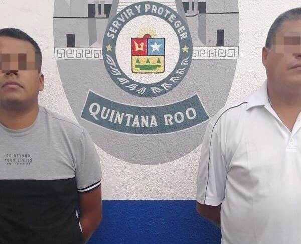 Caen dos pistoleros en la zona costera de Tulum.