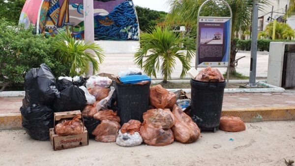 Reconoce alcalde de Holbox problema con la recoja de basura.