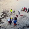 Recala cuerpo de adolescente ahogado en playa Gaviotas Azul de Cancún (VIDEO).