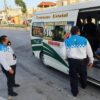 Van 42 unidades de transporte detenidas por exceso de pasaje.