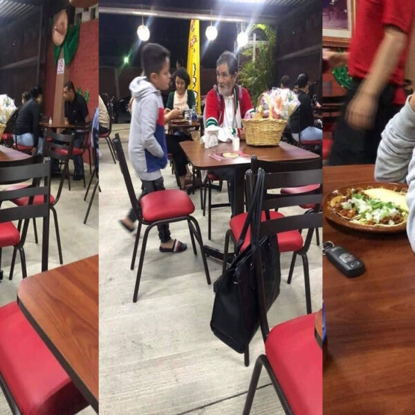 En redes sociales circula la historia de un niño que al ver a un vendedor ambulante decide darle dinero y le disparar unos tacos