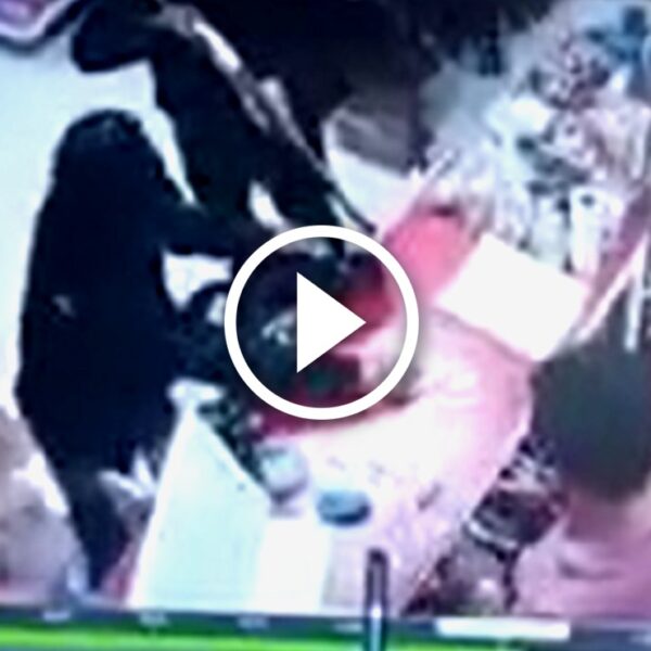 Video: Sujetos con armas largas asaltan tienda de abarrotes en Akil