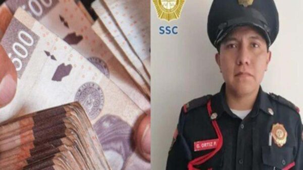 Las malas acciones de los uniformados suelen inundar las redes sociales, pero en esta ocasión un policía se viriliza por actuar con honradez