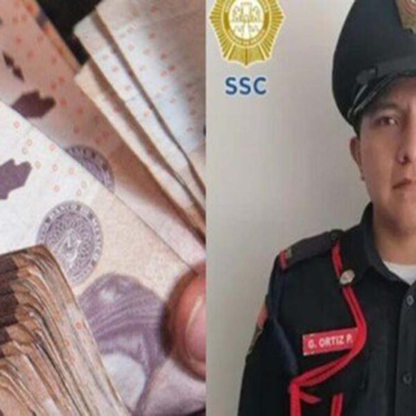 Las malas acciones de los uniformados suelen inundar las redes sociales, pero en esta ocasión un policía se viriliza por actuar con honradez