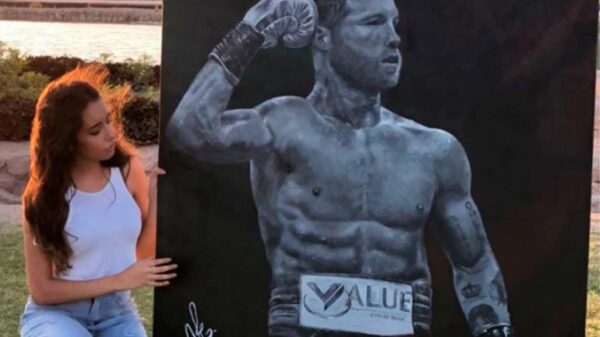 Joven paga sus estudios con pintura del “Canelo”