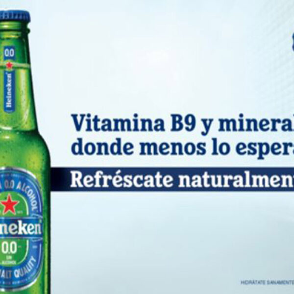 Si te remuerde la conciencia el hecho de que tomar cerveza no te aporta nada bueno, tranquilo Heineken lanzará una opción más saludable
