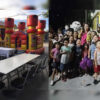 Luego de que los invitados a una fiesta infantil no asistieran, la celebración terminó con cientos de desconocidos que armaron el reventón