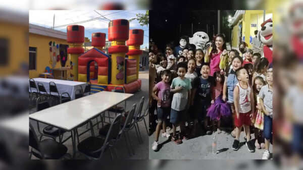 Luego de que los invitados a una fiesta infantil no asistieran, la celebración terminó con cientos de desconocidos que armaron el reventón