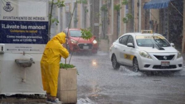 Continuarán lluvias por las tardes en todo el estado de Yucatán