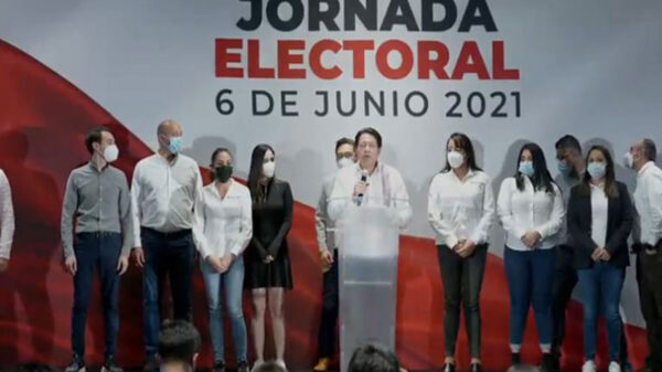 El presidente de Morena, Mario Delgado, adelantó que se adjudicaron las gubernaturas de e Zacatecas, Guerrero, Tlaxcala, Michoacán, Colima y Campeche