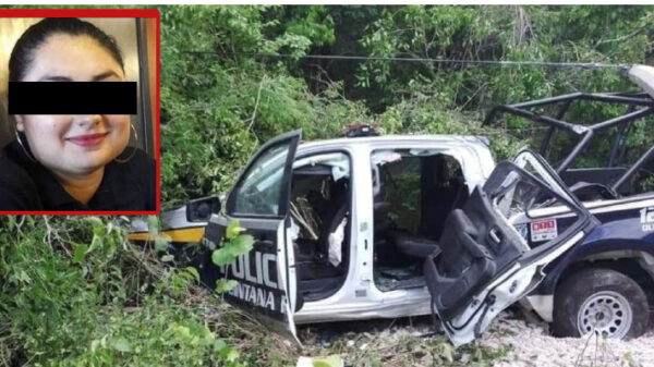 Fallece mujer policía tras ‘patrullazo’ en Felipe Carrillo Puerto.
