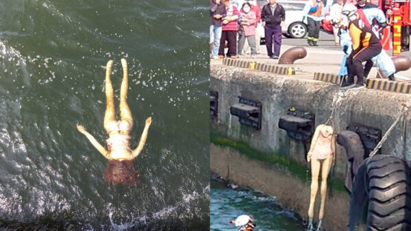 El reporte del cuerpo de una mujer flotando en el mar, generó la movilización de los servicios de rescate de Japón y se llevaron una sorpresa