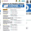 Instalan nueve módulos de pruebas rápidas de Covid en Cancún.