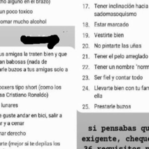 Publica en Twitter los requisitos que debe tener un hombre para que sea su novio, lo que generó reacciones encontradas en la red del pájaro azul