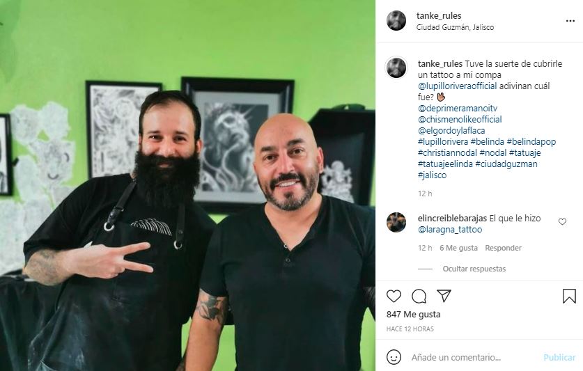 ¡Lupillo Rivera cierra ciclos! Se borra el tatuaje de Belinda