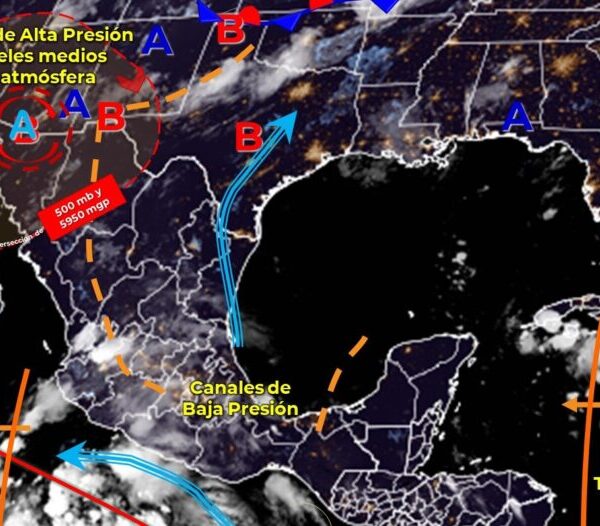Pronóstico del clima para hoy viernes 16 de julio en Quintana Roo.