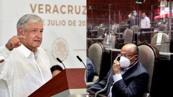 Lamenta AMLO fallecimiento de René Juárez Cisneros