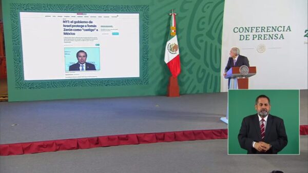 Israel, sin responder aún la petición para extraditar a Zerón: AMLO