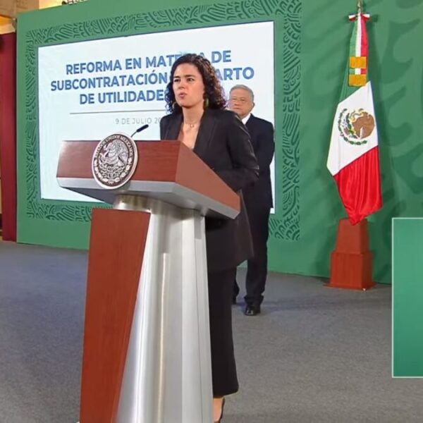 Reforma saca de outsourcing a 830 mil trabajadores: Luisa María Alcalde