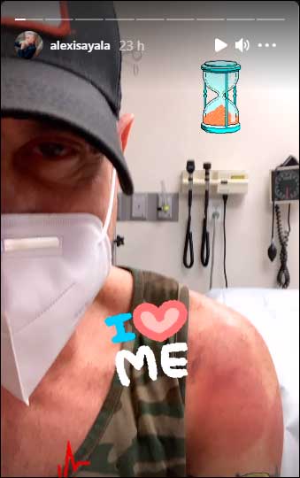 Alexis Ayala es llevado de emergencias al hospital