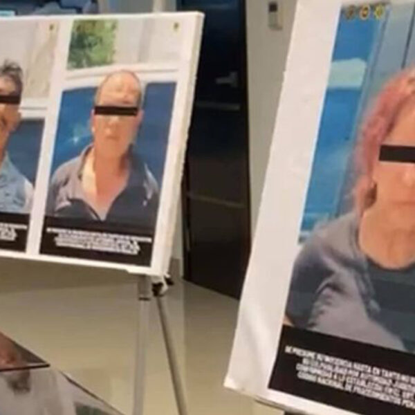 Asesinos de Policía en Yucatán son presentados en fotos por la SSP