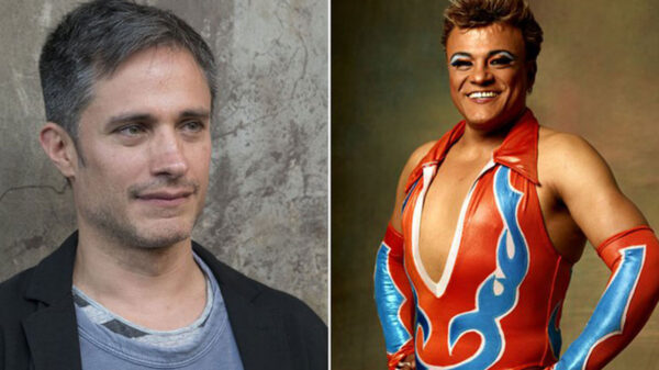 Así luce Gael García como 'Cassandro El Exótico'