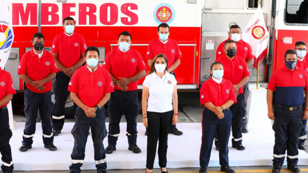 Fortalecen gobierno y sociedad civil al H. Cuerpo de Bomberos de Cancún