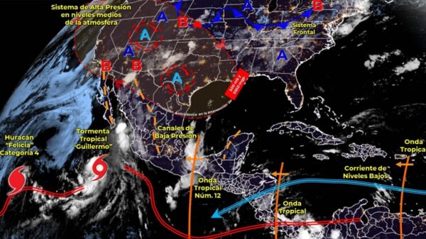 Pronóstico del clima para hoy domingo 18 de julio en Quintana Roo.