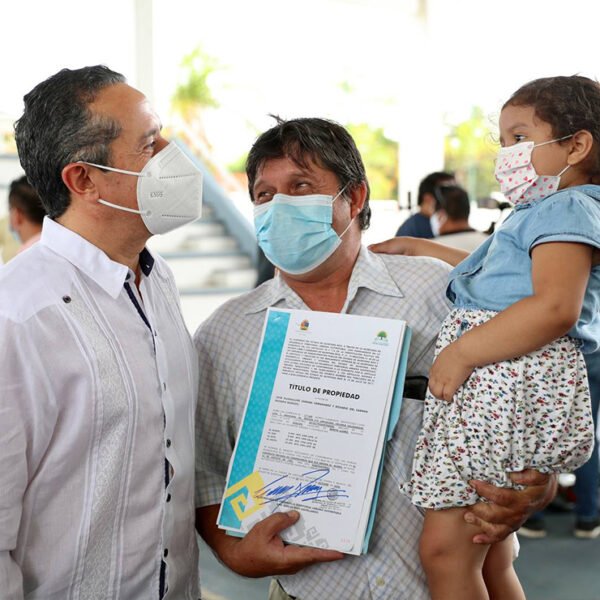 En Quintana Roo se han entregado 6 mil 100 títulos de propiedad hasta el primer trimestre del 2021
