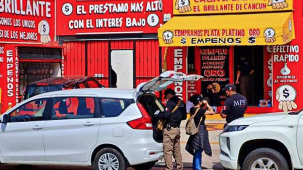 FGR catea negocio de empeños en la SM 28