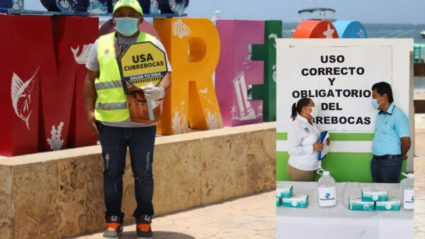 Con trabajo en equipo, empresa suma acciones contra la pandemia en Puerto Morelos