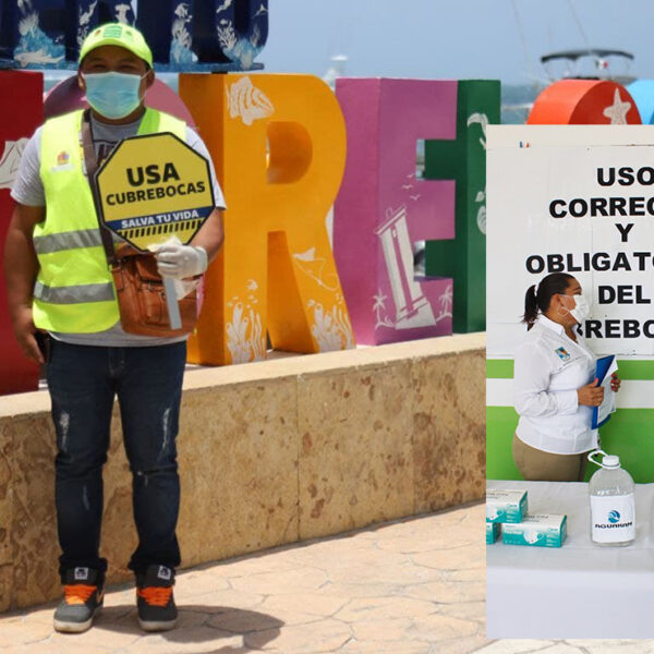 Con trabajo en equipo, empresa suma acciones contra la pandemia en Puerto Morelos