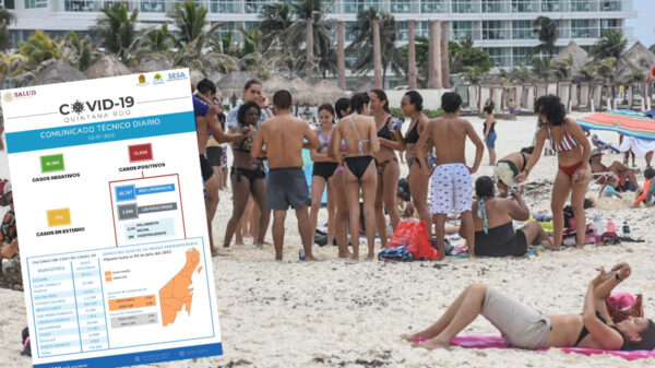 No menguan casos de covid-19 en Quintana Roo