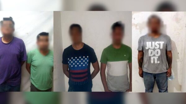 Arrestan a cinco ladrones de tráileres en el Estado de Yucatán