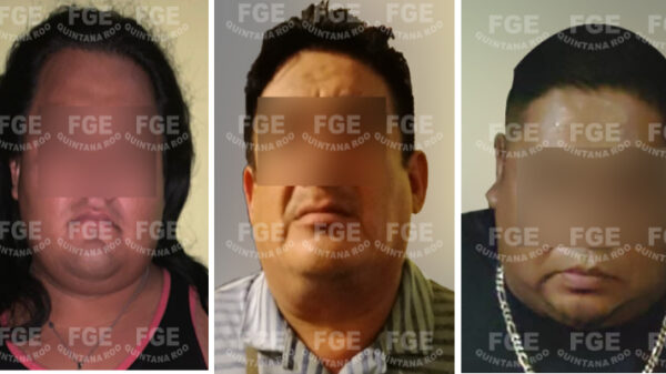 Felipe Carrillo Puerto: Detienen a tres y aseguran drogas en un cateo.