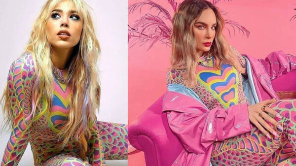 Esposo de Alaksa posa con el mismo look de Belinda y Danna Paola