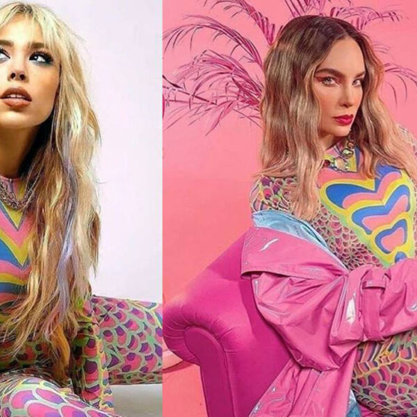 Esposo de Alaksa posa con el mismo look de Belinda y Danna Paola