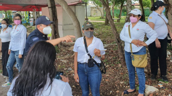 Cancún: Realizan autoridades policiacas de seguridad marcha exploratoria en la SM 259