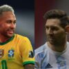 Copa América 2021: Brasil vs Argentina en vivo (horario y transmisión).- Neymar y Lionel Messi se enfrentan en la gran final de la Copa América 2021.